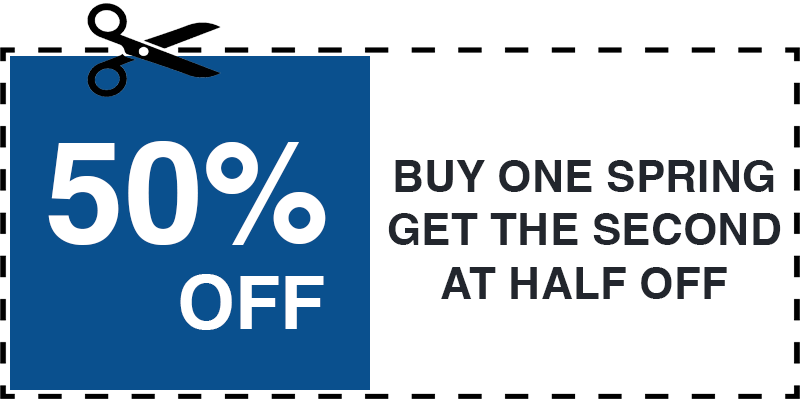 HALF OFF GARAGE SPRING Babylon